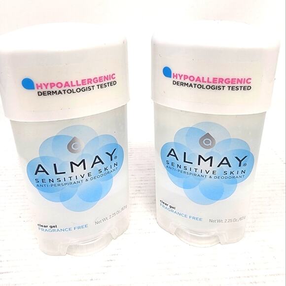 Almay Sensitive Skin Set/2 Anti-perspirant & Deoderant Hypoallergenic Daily Use - Picture 1 of 7